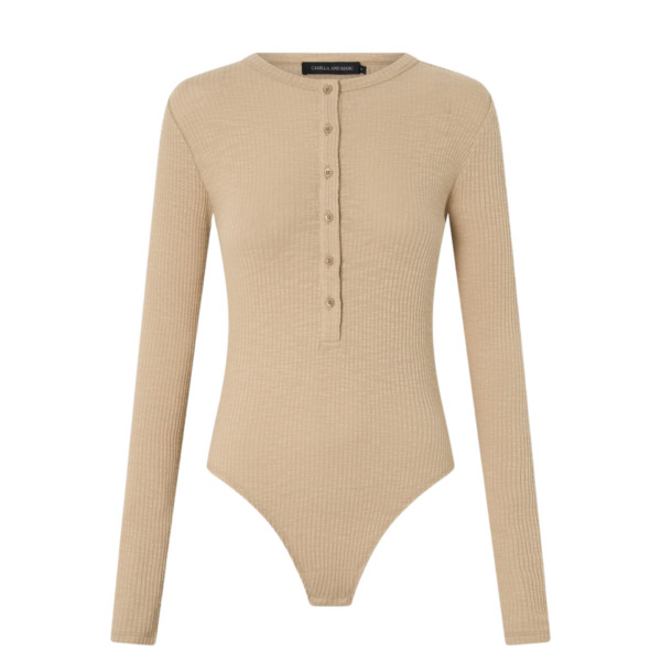 Camilla and Marc Orion Slub Jersey Bodysuit - Bikini - Luxury Ready-to-Wear at Coveti
