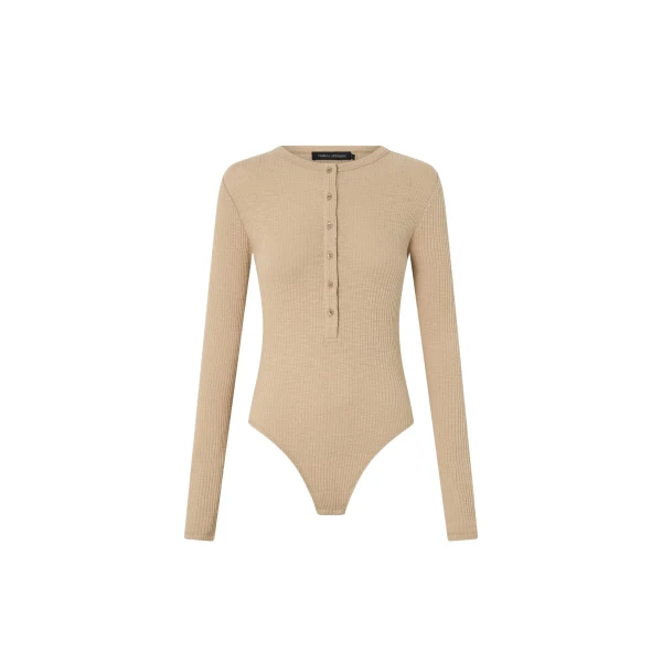 Camilla and Marc Orion Slub Jersey Bodysuit - Bikini - Luxury Ready-to-Wear at Coveti
