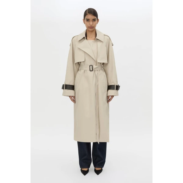 Camilla and Marc Passage Wide Sleeve Volumous Trench - Coats - Luxury Ready-to-Wear at Coveti