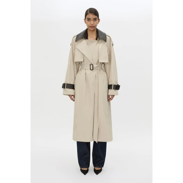 Camilla and Marc Passage Wide Sleeve Volumous Trench - Coats - Luxury Ready-to-Wear at Coveti