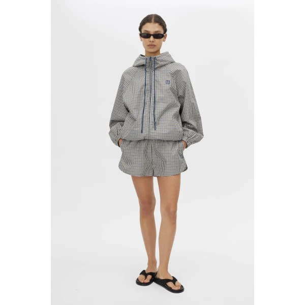 Camilla and Marc Pierce Check Anorak - Jackets - Luxury Ready-to-Wear at Coveti