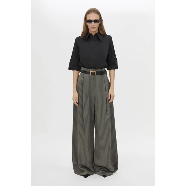 Camilla and Marc Pique Short Sleeve Shirt - Tops - Luxury Ready-to-Wear at Coveti