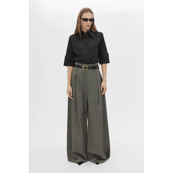 Camilla and Marc Pique Short Sleeve Shirt - Tops - Luxury Ready-to-Wear at Coveti