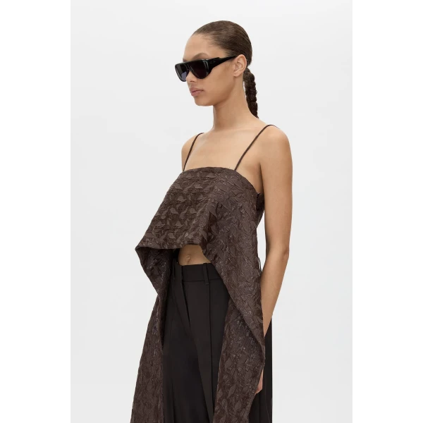 Camilla and Marc Rennick Draped Back Cami Top - Tops - Luxury Ready-to-Wear at Coveti
