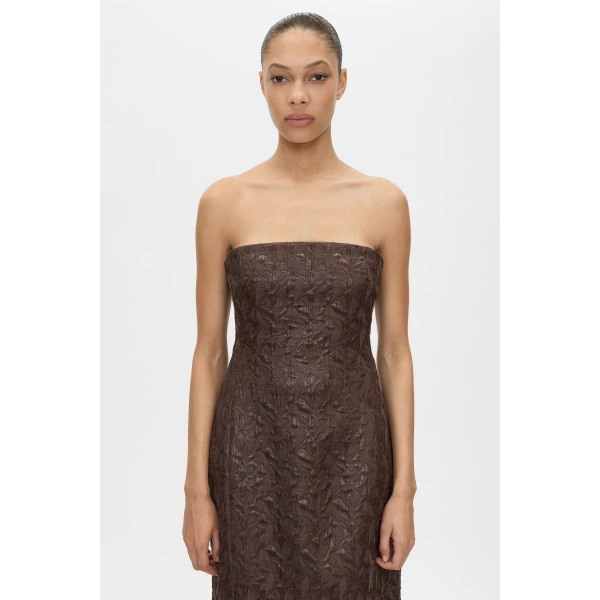 Camilla and Marc Rennick Strapless Midi Dress - Dresses - Luxury Ready-to-Wear at Coveti
