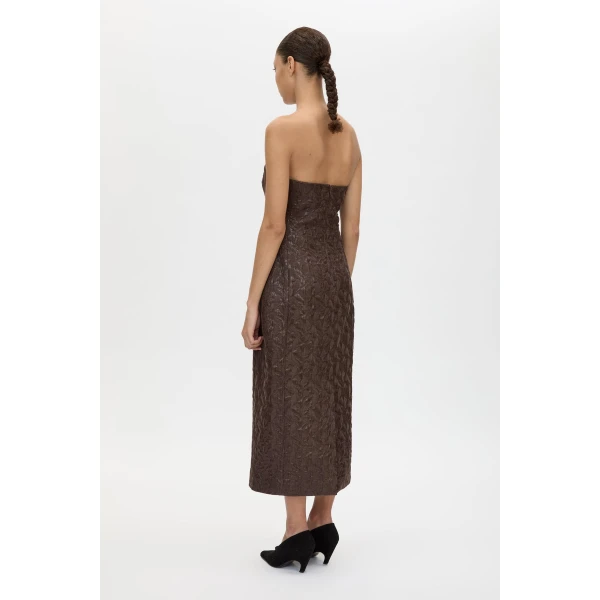 Camilla and Marc Rennick Strapless Midi Dress - Dresses - Luxury Ready-to-Wear at Coveti