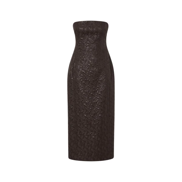 Camilla and Marc Rennick Strapless Midi Dress - Dresses - Luxury Ready-to-Wear at Coveti