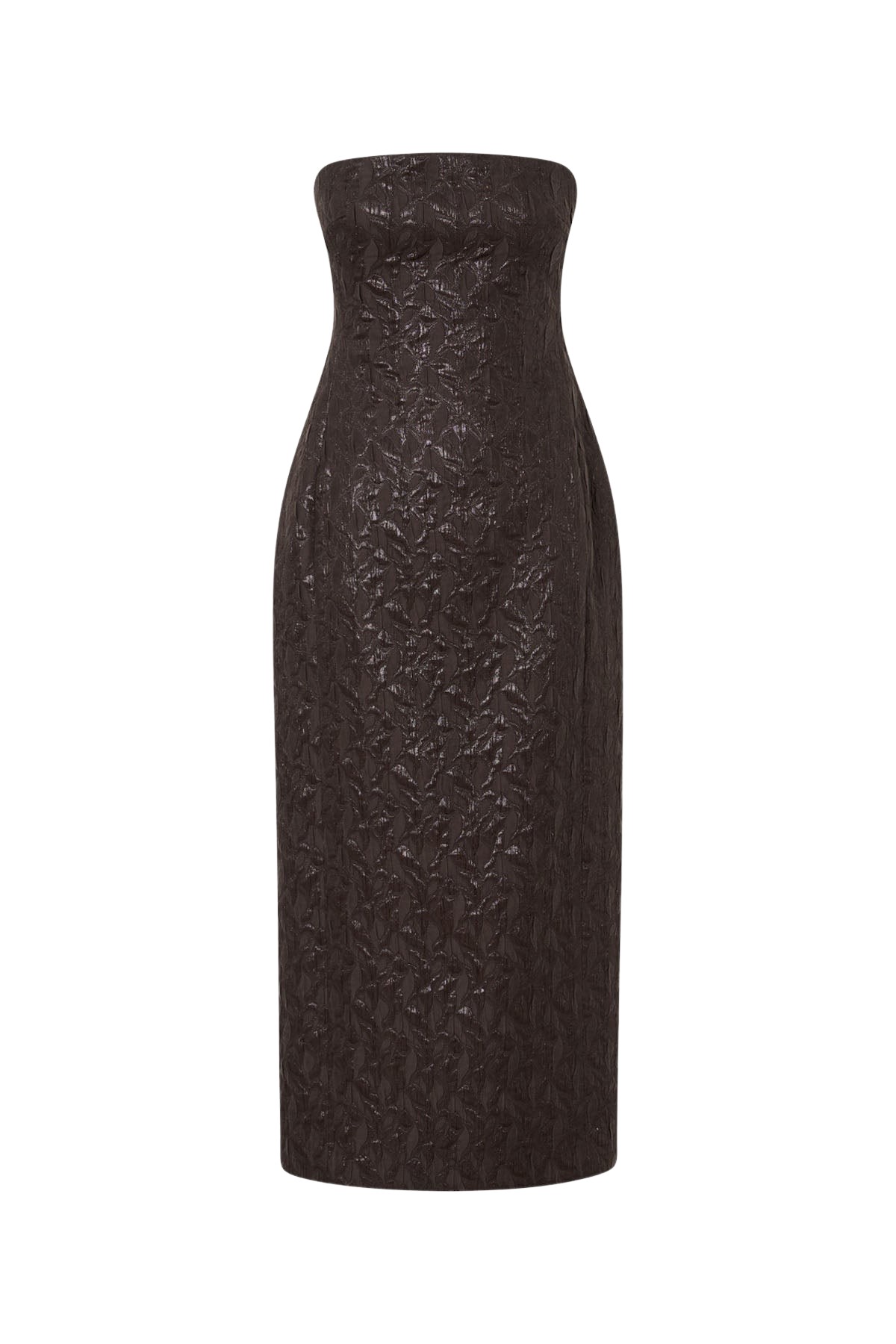 Camilla and Marc Rennick Strapless Midi Dress