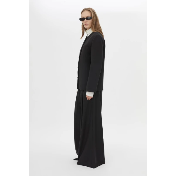 Camilla and Marc San Fitted Collarless Jacket - Jackets - Luxury Ready-to-Wear at Coveti