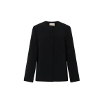 Camilla and Marc San Fitted Collarless Jacket - Jackets - Luxury Ready-to-Wear at Coveti