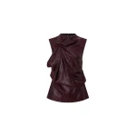 Camilla and Marc Sana Drape Tailored Top - Tops - Luxury Ready-to-Wear at Coveti