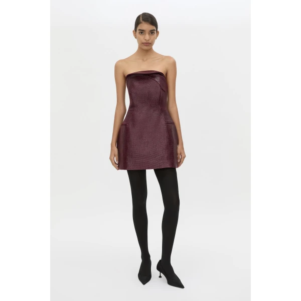 Camilla and Marc Sana Strapless Mini Dress - Dresses - Luxury Ready-to-Wear at Coveti