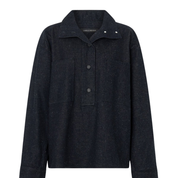 Camilla and Marc Scope Denim Pullover - Knitwear - Luxury Ready-to-Wear at Coveti
