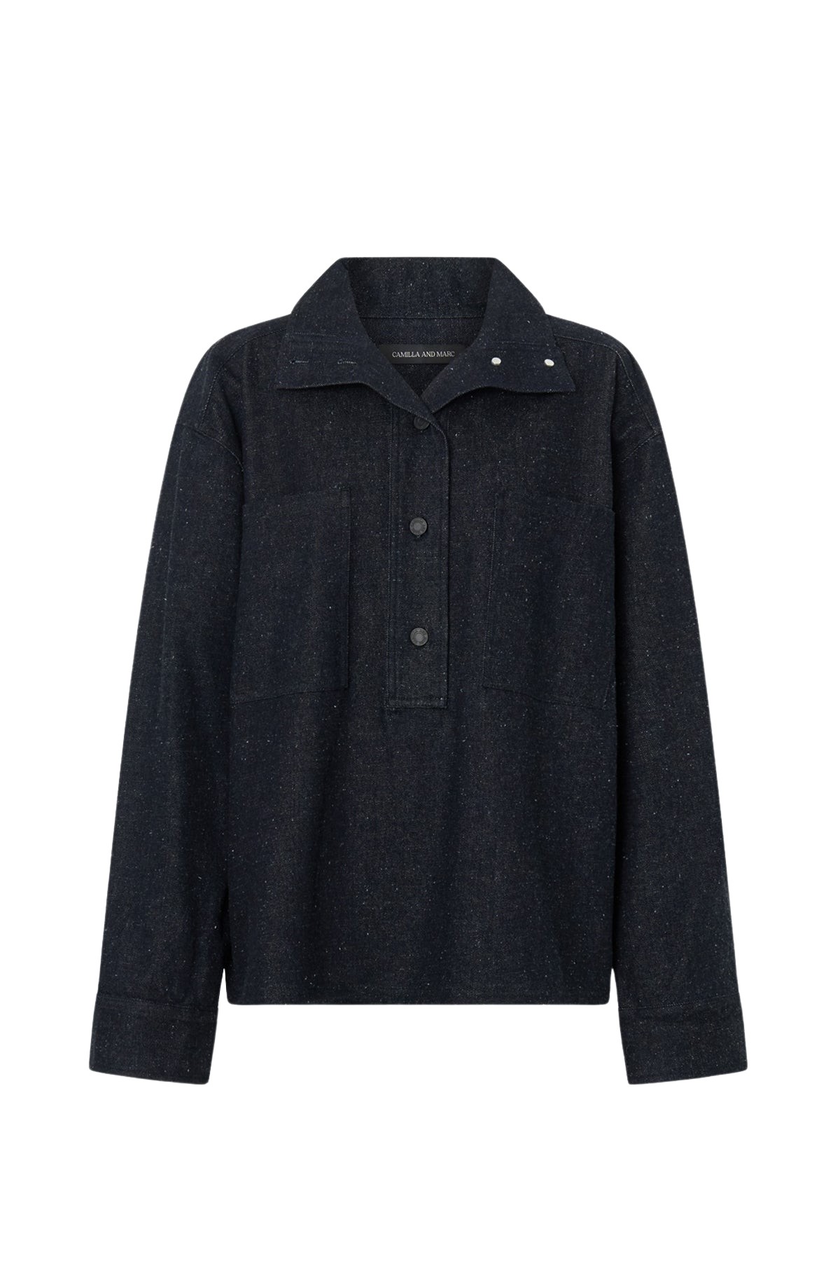 Camilla and Marc Scope Denim Pullover - Knitwear - Luxury Ready-to-Wear at Coveti