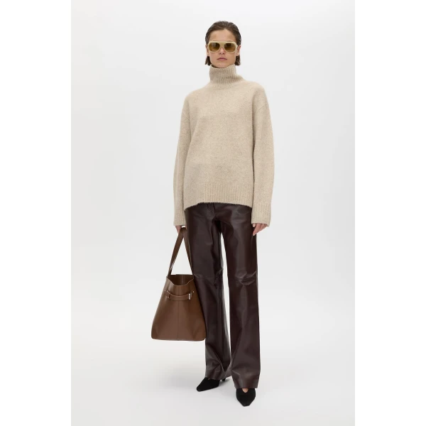 Camilla and Marc Selita Leather Pant - Pants - Luxury Ready-to-Wear at Coveti