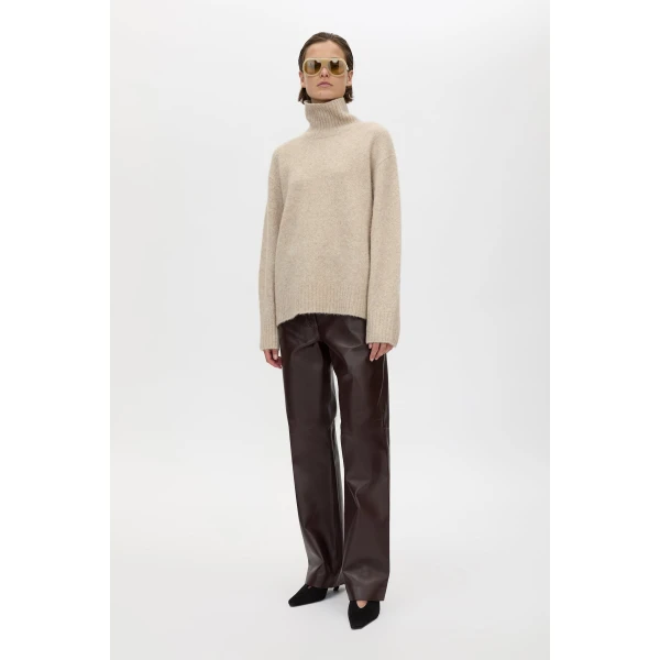 Camilla and Marc Selita Leather Pant - Pants - Luxury Ready-to-Wear at Coveti
