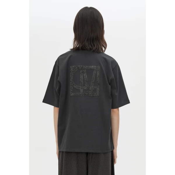 Camilla and Marc Studio Graphic Tee Top, view 3