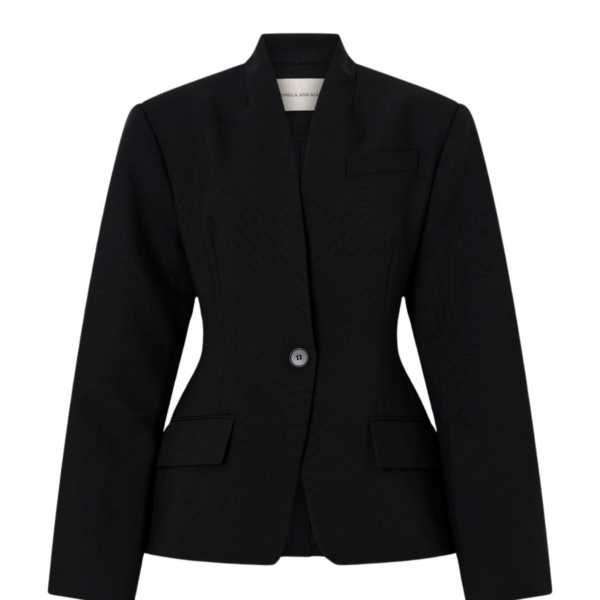 Camilla and Marc Tala Fitted Collarless Blazer - Jackets - Luxury Ready-to-Wear at Coveti