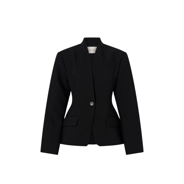 Camilla and Marc Tala Fitted Collarless Blazer - Jackets - Luxury Ready-to-Wear at Coveti