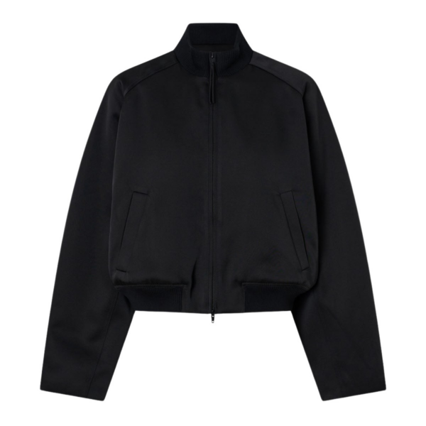 Camilla and Marc Tamar Satin Bomber Jacket - Jackets - Luxury Ready-to-Wear at Coveti