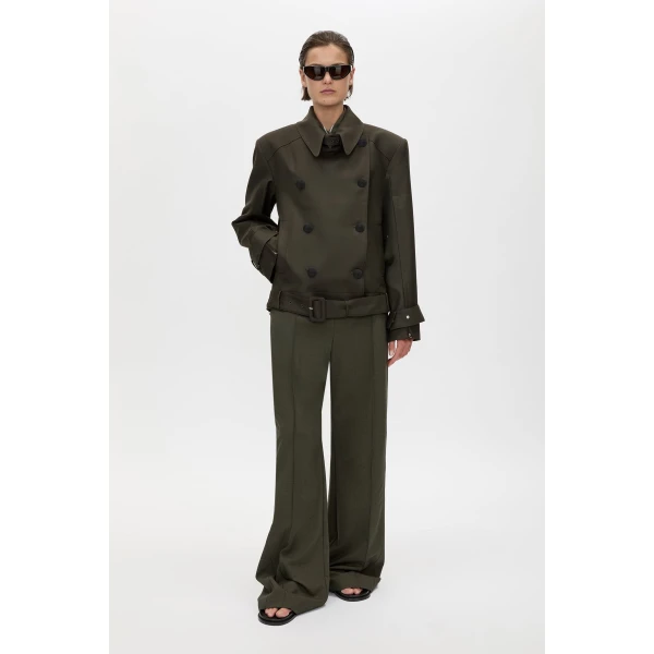 Camilla and Marc Tari Short Trench Jacket - Jackets - Luxury Ready-to-Wear at Coveti
