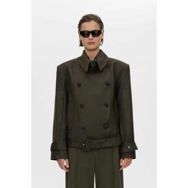 Camilla and Marc Tari Short Trench Jacket - Jackets - Luxury Ready-to-Wear at Coveti