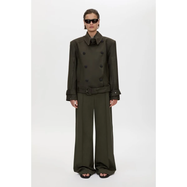 Camilla and Marc Tari Short Trench Jacket - Jackets - Luxury Ready-to-Wear at Coveti