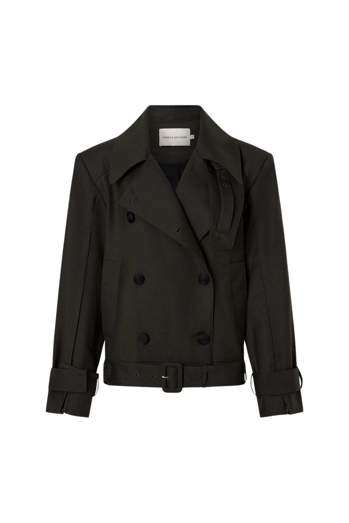 Camilla and Marc Tari Short Trench Jacket