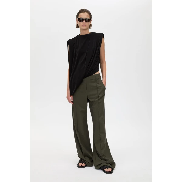 Camilla and Marc Una Straight Leg Trouser - Pants - Luxury Ready-to-Wear at Coveti