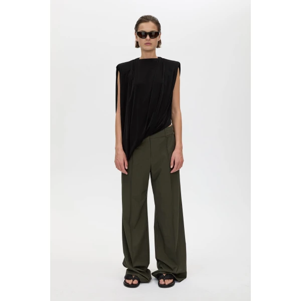 Camilla and Marc Una Straight Leg Trouser - Pants - Luxury Ready-to-Wear at Coveti