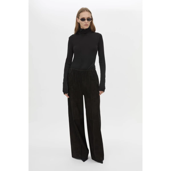 Camilla and Marc Vance Leather Pant - Pants - Luxury Ready-to-Wear at Coveti
