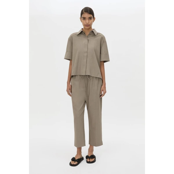 Camilla and Marc Vector Short Sleeve Shirt - Tops - Luxury Ready-to-Wear at Coveti