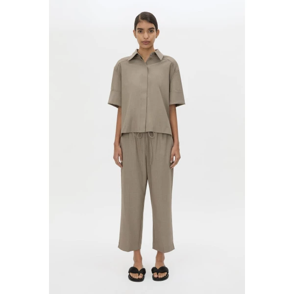 Camilla and Marc Vector Short Sleeve Shirt - Tops - Luxury Ready-to-Wear at Coveti