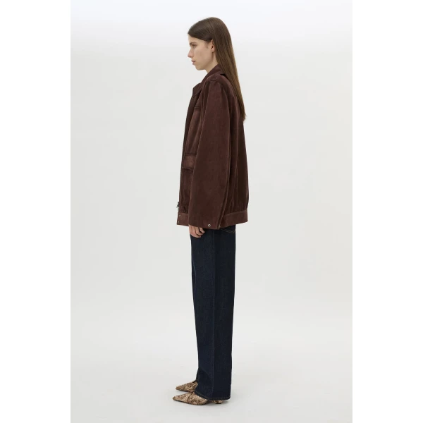 Camilla and Marc Zaha Leather Bomber - Jackets - Luxury Ready-to-Wear at Coveti
