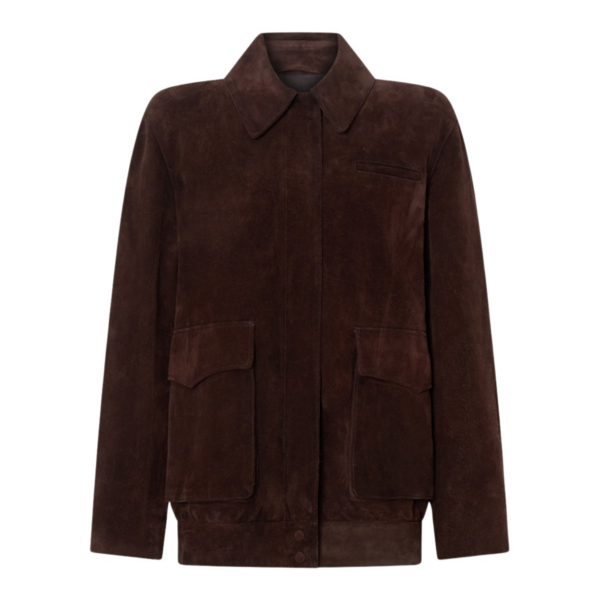 Camilla and Marc Zaha Leather Bomber - Jackets - Luxury Ready-to-Wear at Coveti