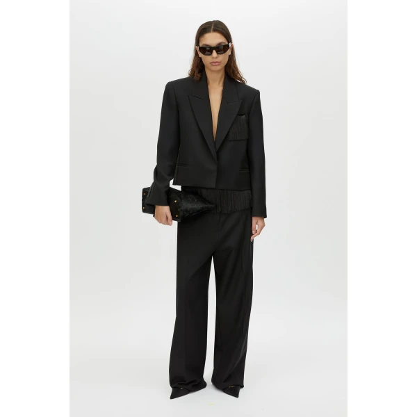 Camilla and Marc Zaman Crop Blazer - Jackets - Luxury Ready-to-Wear at Coveti