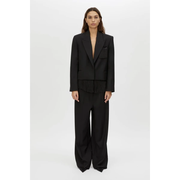 Camilla and Marc Zaman Crop Blazer - Jackets - Luxury Ready-to-Wear at Coveti