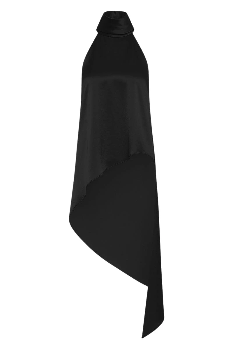 Carla-Zampatti-Black-Satin-Acetate-Draped-Asymmetric-Top69883_nobg Carla Zampatti Tops