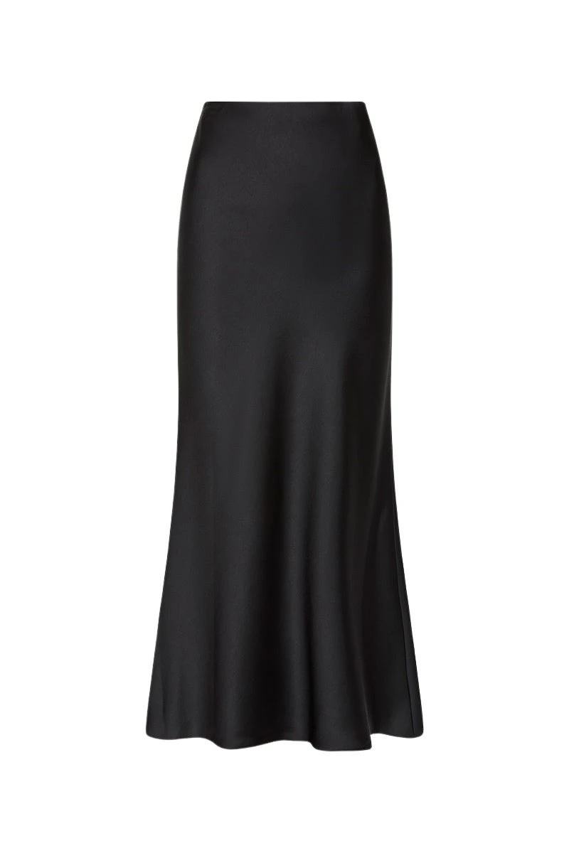 Carla-Zampatti-Black-Satin-Midi-Skirt39352_nobg Carla Zampatti Skirts