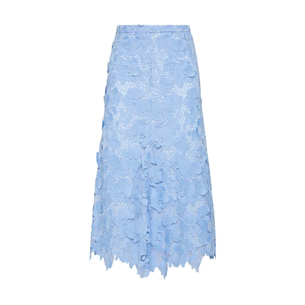 Celeste 3D Lace Midi Skirt