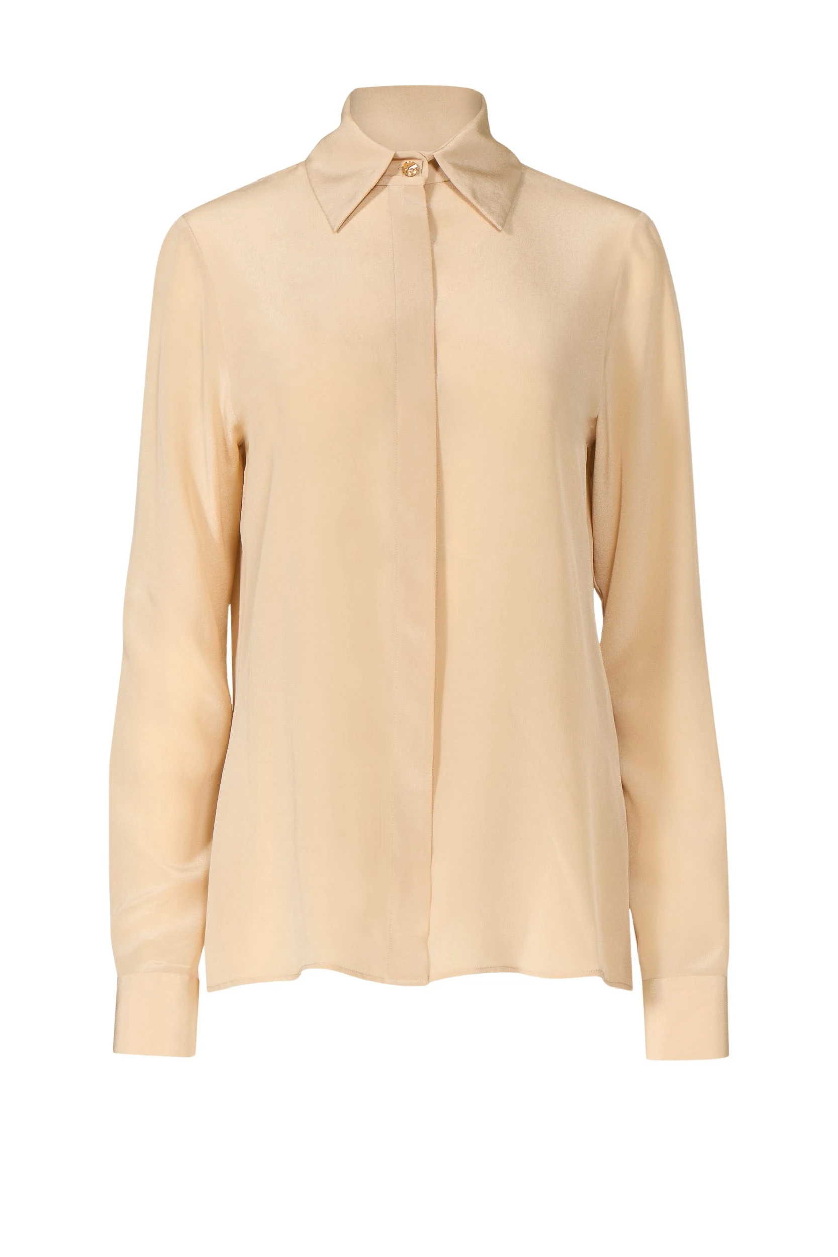 Costarellos-Keltie-Crepe-De-Chine-Shirt-Tops-Coveti47298_nobg Costarellos Tops - Romantic Greek Lace - Shop at Coveti