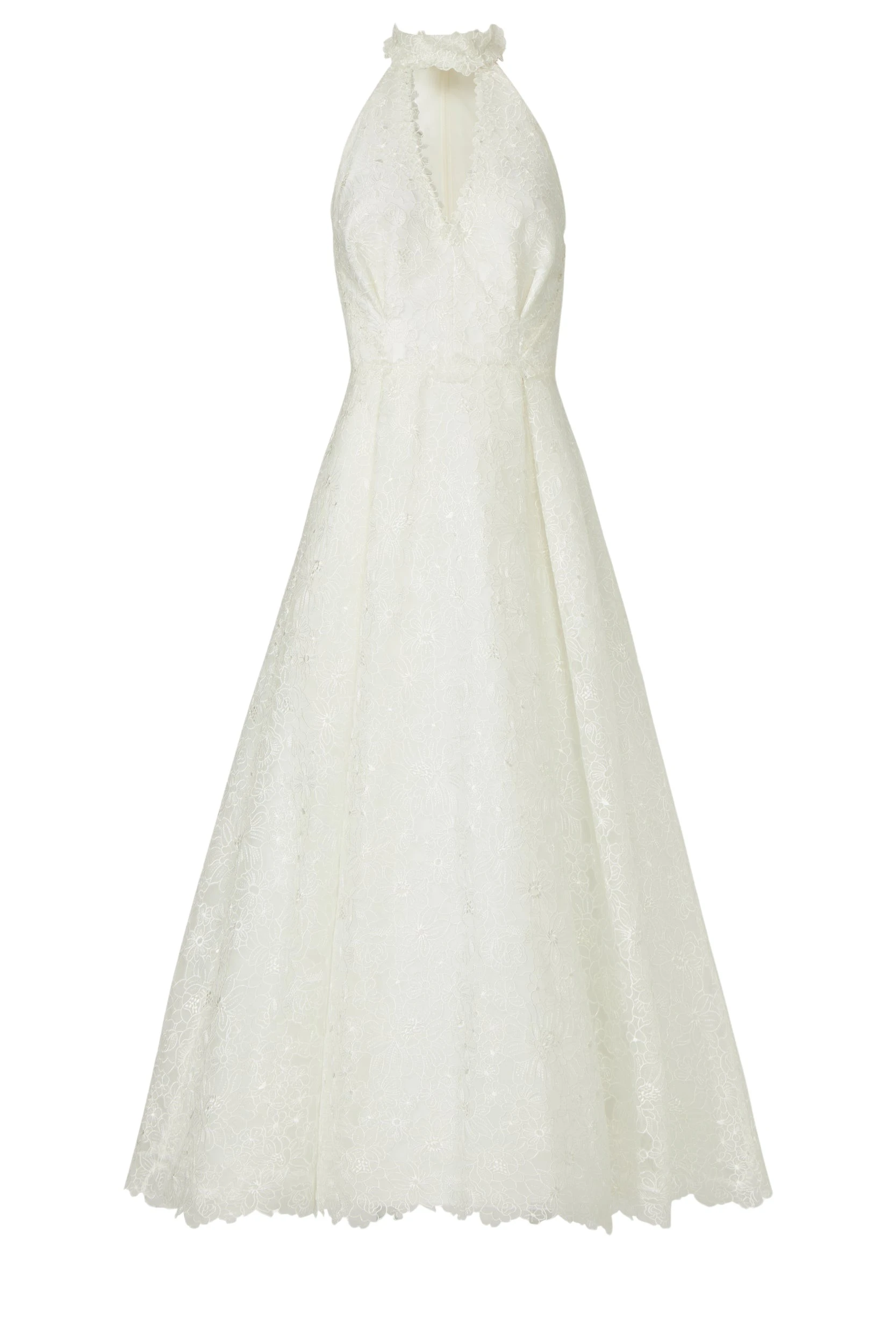 Costarellos-Lavinia-Embroidered-Organza-Halterneck-Midi-Dress-Dresses-Coveti26530_nobg Costarellos Dresses - Romantic Greek Lace - Shop at Coveti