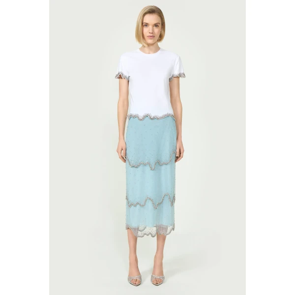 Costarellos Skirts - Romantic Greek Lace - Shop at Coveti