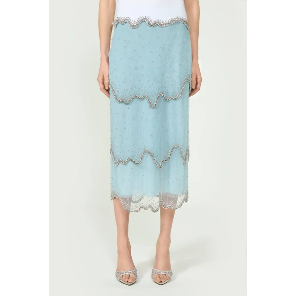 Costarellos Skirts - Romantic Greek Lace - Shop at Coveti