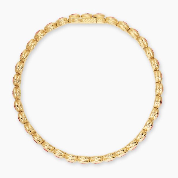 4.7mm Pink – worn on the wrist