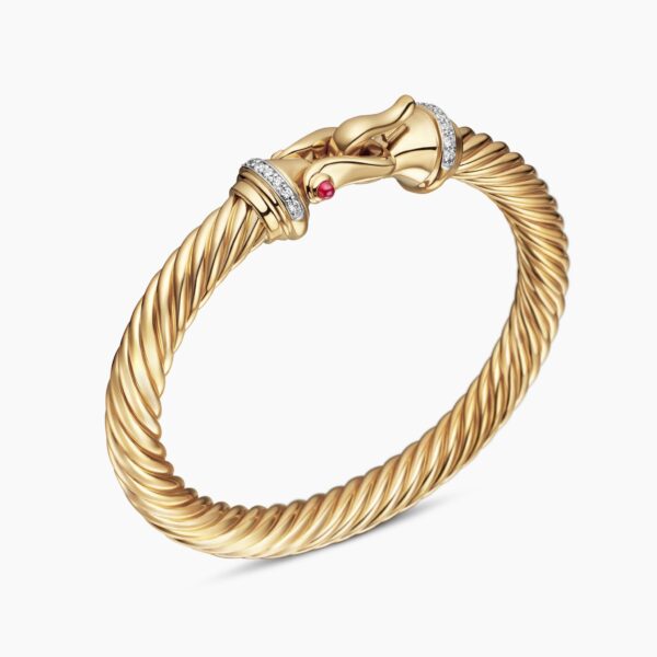 7mm Red – worn on the wrist