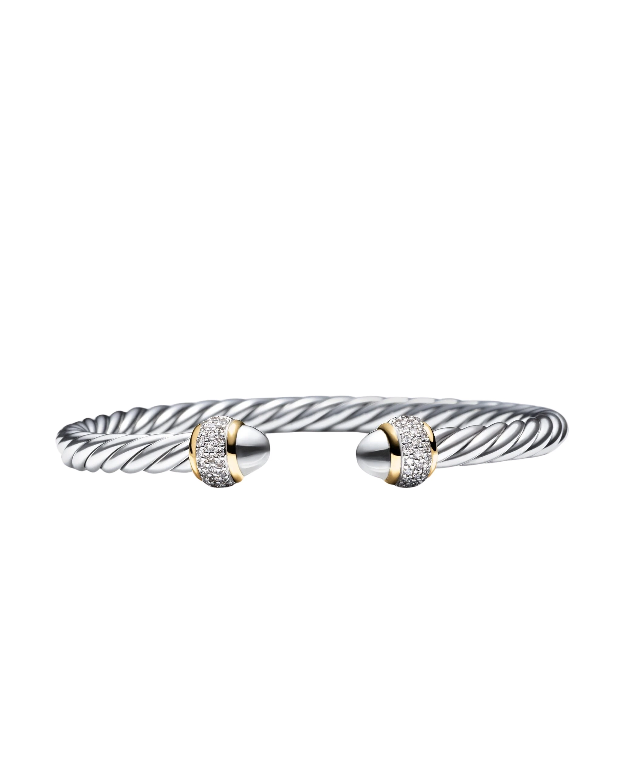 David-Yurman-Cable-Bracelet-in-Sterling-Silver-with-18K-Yellow-Gold-and-Diamonds-5mm-coveti-scaled53213_nobg David Yurman Cable Bracelet in Sterling Silver with 18K Yellow Gold and Diamonds