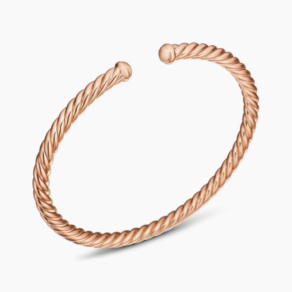 4mm Rose Gold – worn on the wrist