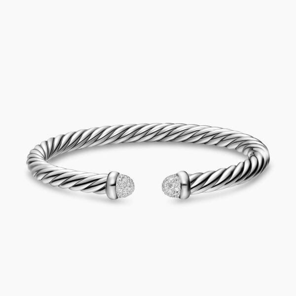 6mm Silver – worn on the wrist
