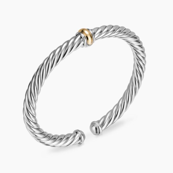 6mm Silver – worn on the wrist